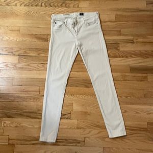 AG Legging Ankle Jean in Beige